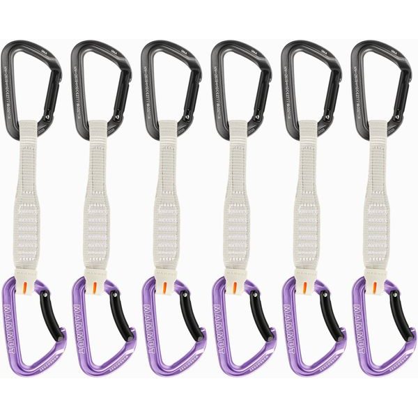 Workhorse Keylock 17 cm 6-Pack Quickdraws Straightate/Bentate Key Lock,rey-alpine calamint
