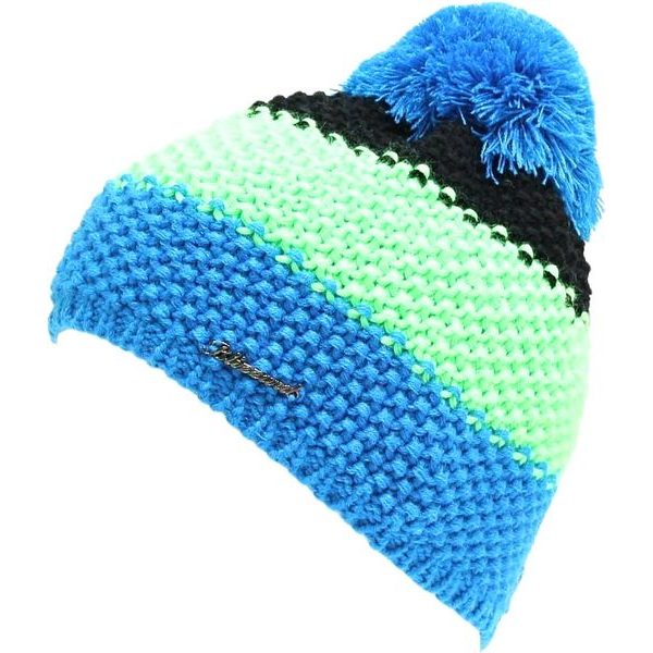 Tricolor, black/green/blue W