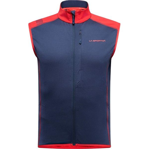 Existence Vest M Night Sky/Mountain Red