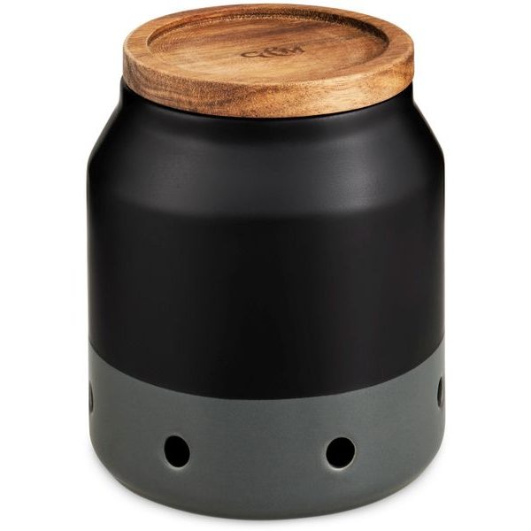 Elmdon ceramic garlic jar