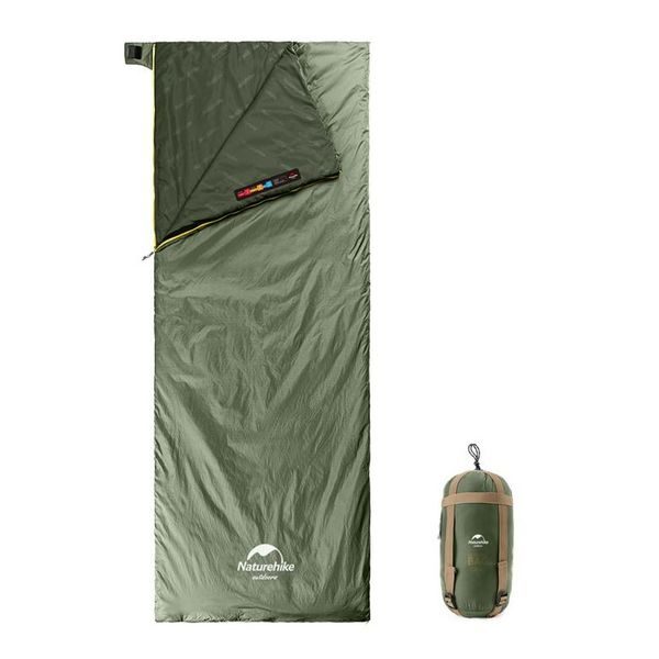 NH21MSD09-06 mini ultralight LW180 spací pytel 760g vel. XL- zelený