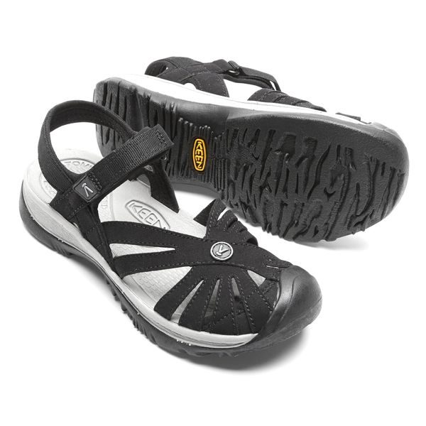 ROSE SANDAL W black/neutral grey