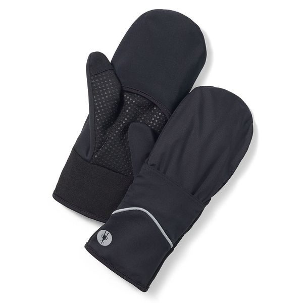 ACTIVE FLEECE WIND MITTEN, black