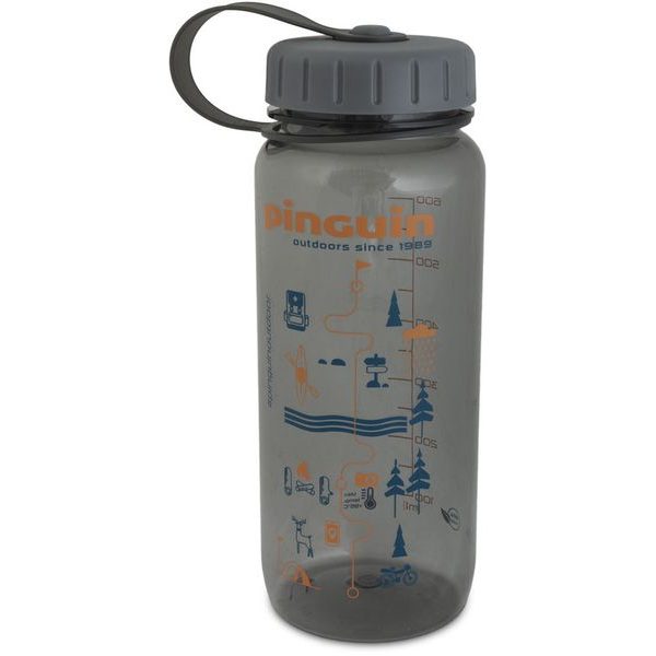 Tritan Slim Bottle 0.65L Grey