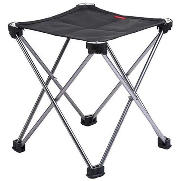 Outdoor aluminum alloy folding stool