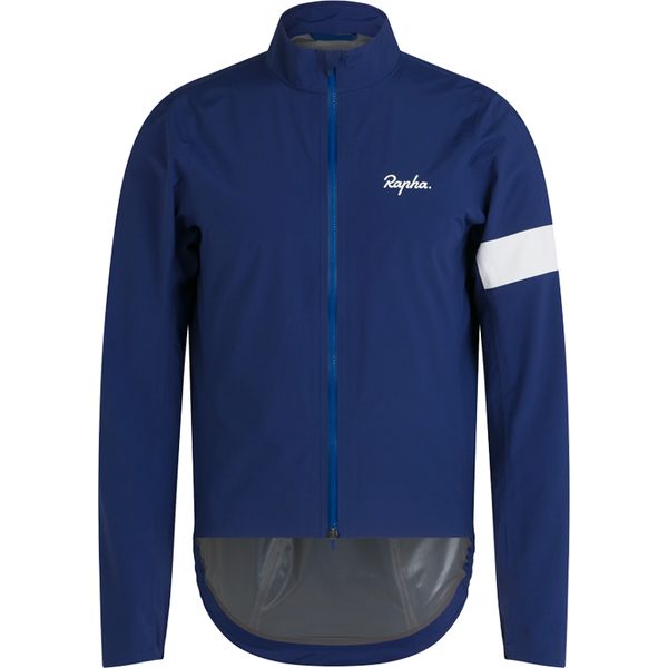 Jacket Core Rain, Medieval Blue / White Alyssum