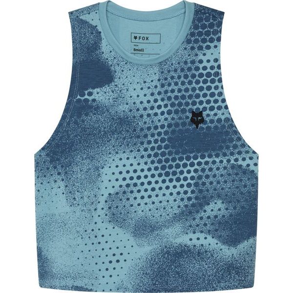 W Aop Biker Tech Tank Vintage Wash