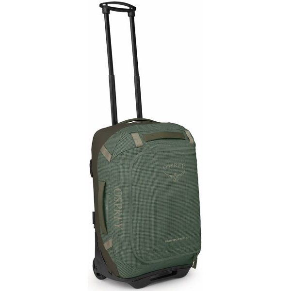 TRANSPORTER WHEELED DUFFEL 40 pine leaf/earl grey