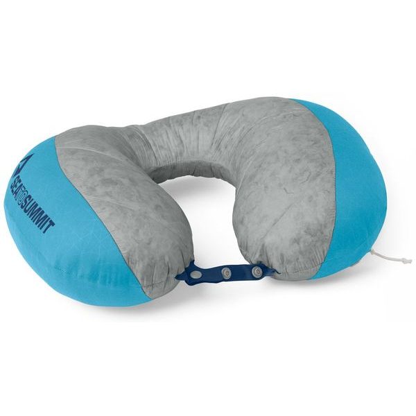 Aeros Down Travel Pillow Blue Atoll