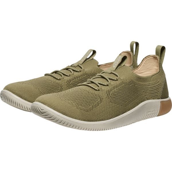 KNX KNIT LACE MEN, martini olive/plaza taupe