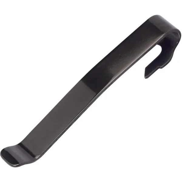 QUICK-RELEASE ENGRAVABLE POCKET CLIP PVD Black