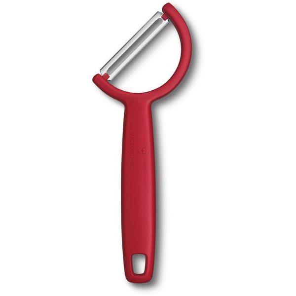 Rho scraper with straight blade red
