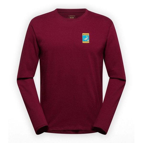 Moon Climb Long Sleeve M Redwood