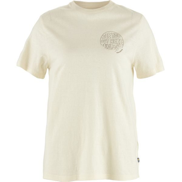 Hemp Blend Out Here T-shirt W Chalk White