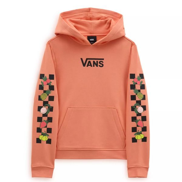 FRUIT CHECKER PULLOVER, SUN BAKED
