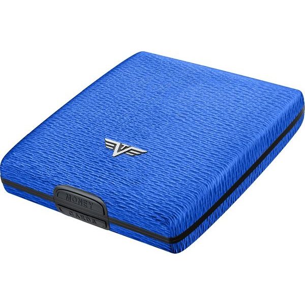 Money & Cards BELUGA - leather Needle Electric Blue