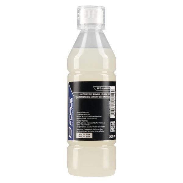 čistič BIKE SHAMPOO s voskem - 0,5 l - bílý