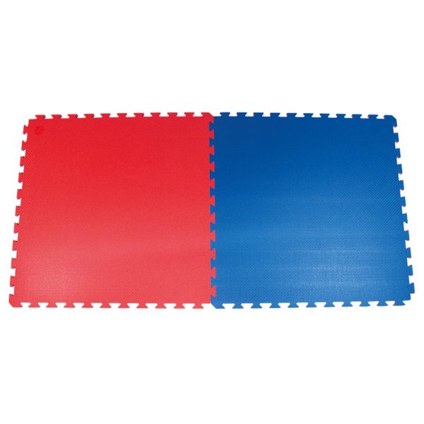 TATAMI GYM 20 červená/modrá 1x1 m