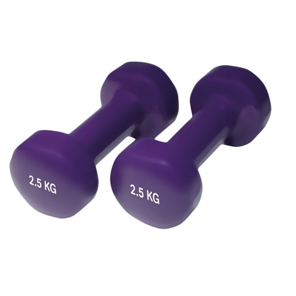 Činky neopren 2.5kg/pár