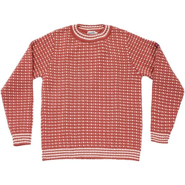 Islender Refined Sweater Marsala/Offwhite