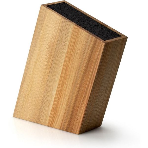 Blok na nože s flexi vložkou, dub