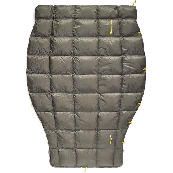 Ember 7C Down Quilt Long, Beluga Black