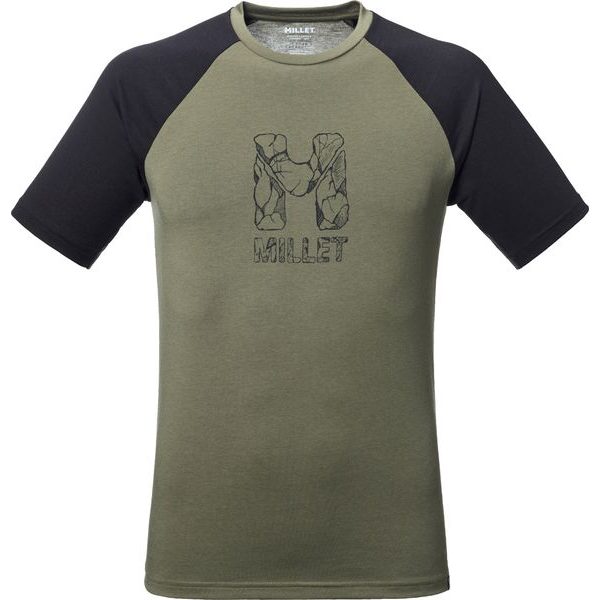 CIMAI NATURAL TS SS M GRAPE LEAF/BLACK