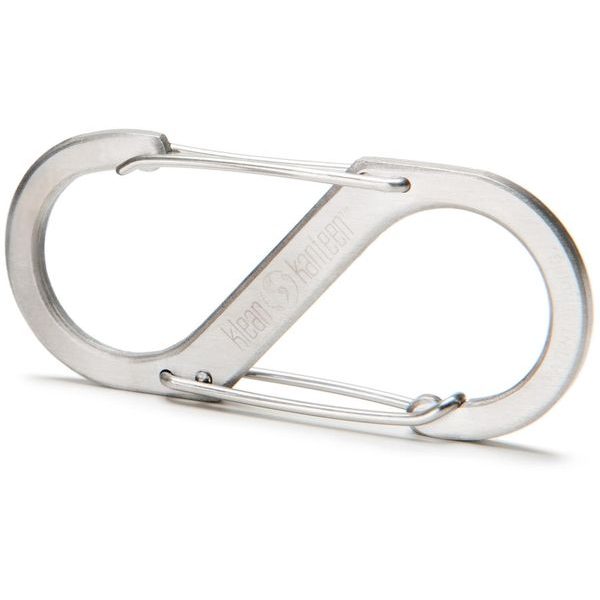 Steel S-biner #3 - brushed stainless