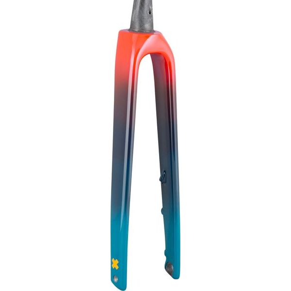 Fork Rigid Trek Boone 6 330mm, 45mm Radio Red/Navy/Teal Fade