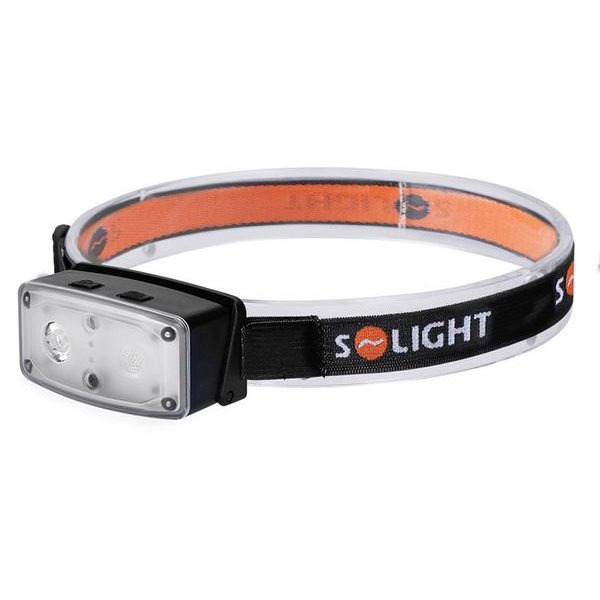 WN53 LED čelová nabíjecí svítilna, 100lm, sensor, Li-Ion