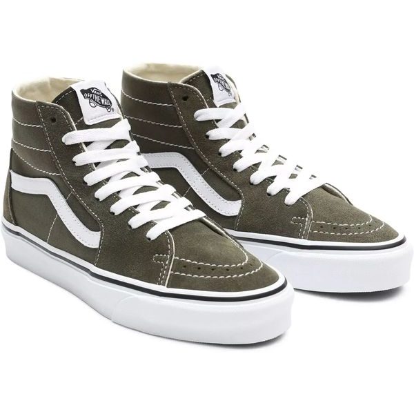 UA SK8-Hi Tapered Grape, Leaf/True White