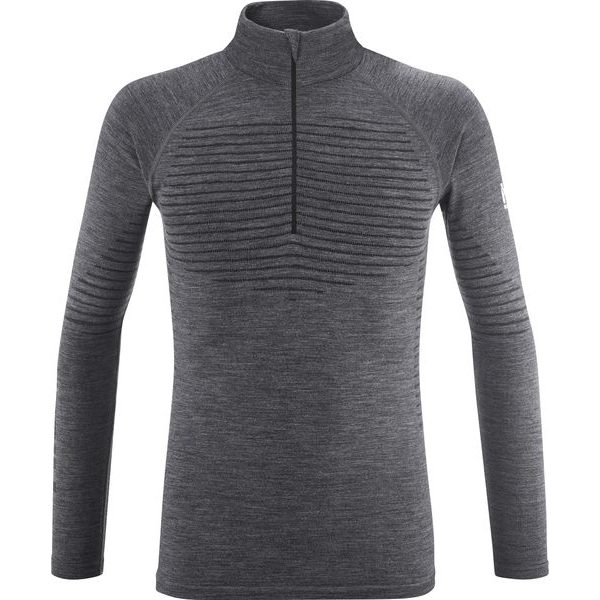 DRYNAMIC WARM 1/2 ZIP M ANTHRACITE GREY