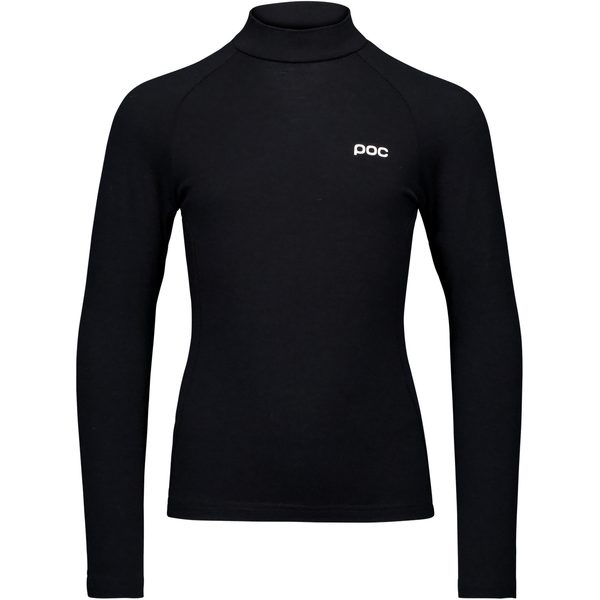 Y's Layer Merino Mock Neck Jersey Uranium Black