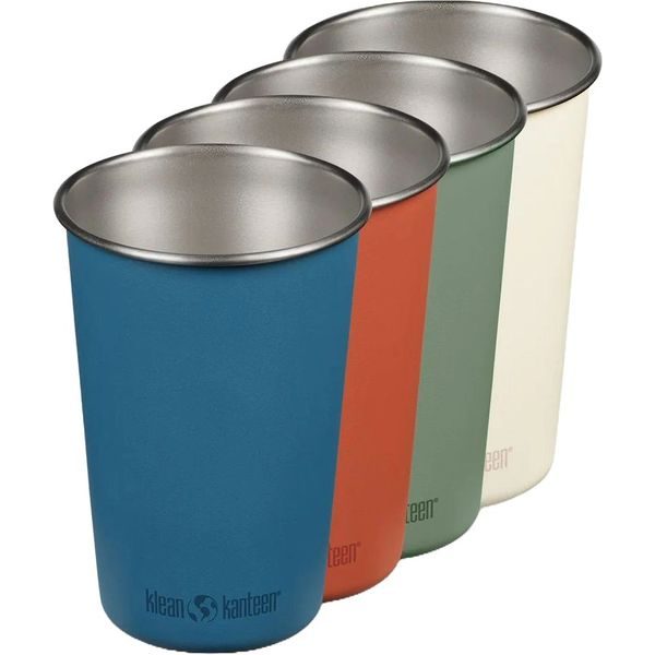 Steel Pint 16oz - 4 Pack 473 ml