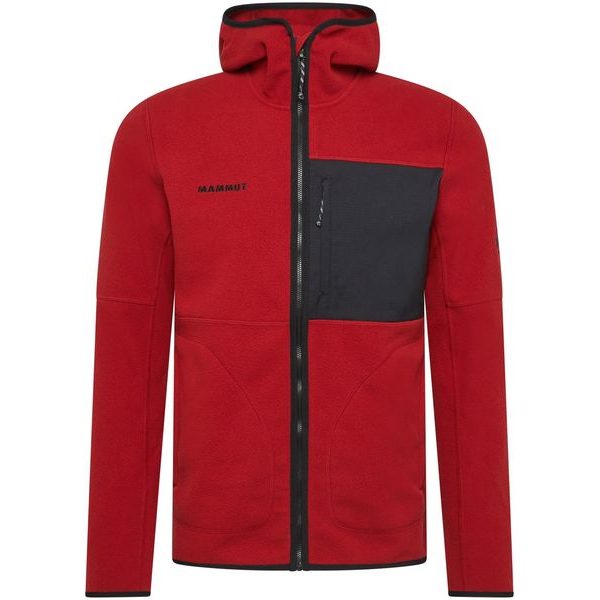Tamaro ML Hooded Jacket Men dark mammut red-black