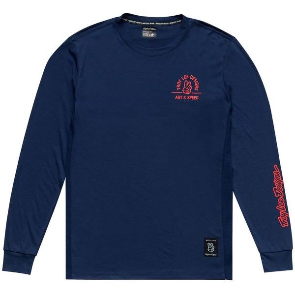 LONG SLEEVE SKYLINE RIDE TEE LOCALS MIDNIGHT
