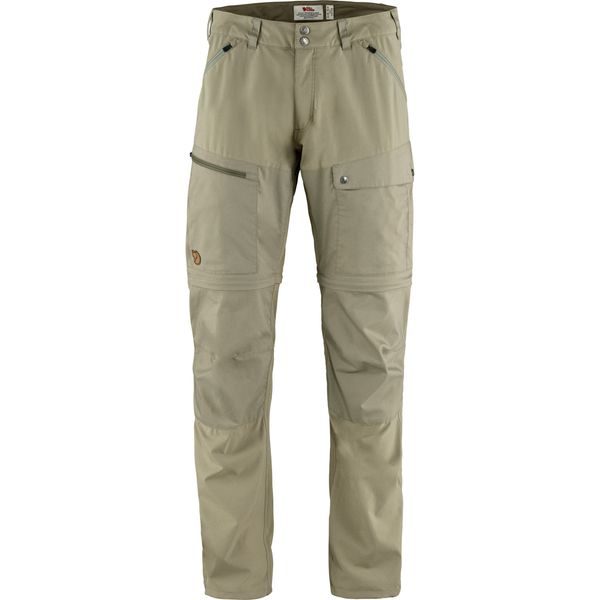 Abisko Midsummer Zip Off Trousers M Savanna-Light Olive