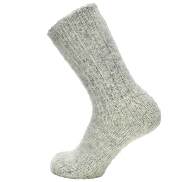 Nansen kid sock, grey melange