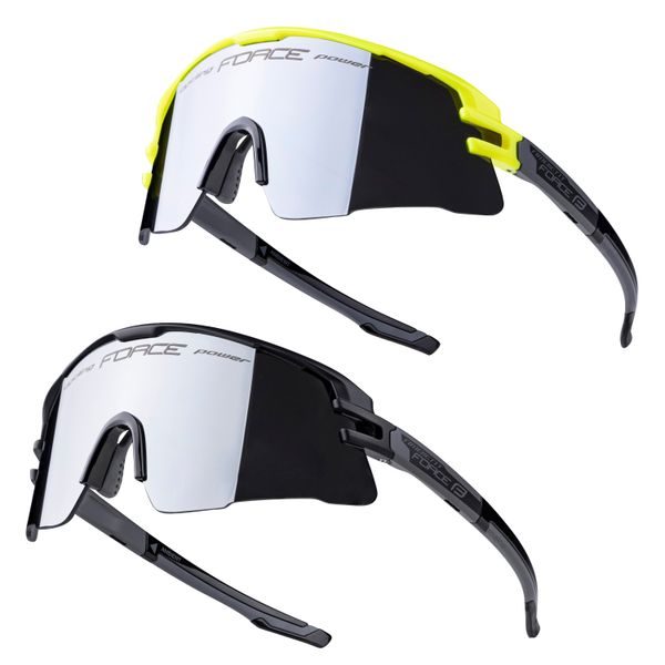 F AMBIENT 1x černé+1x fluo, černé sklo SADA
