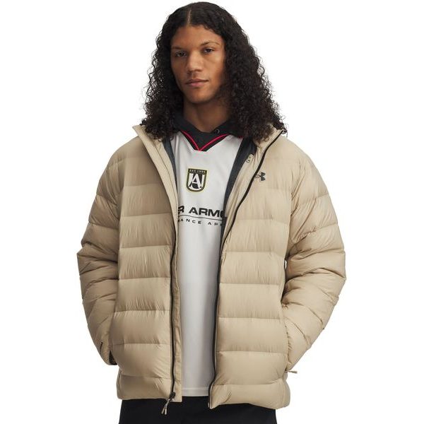 LEGEND DOWN HOODED JACKET-BRN