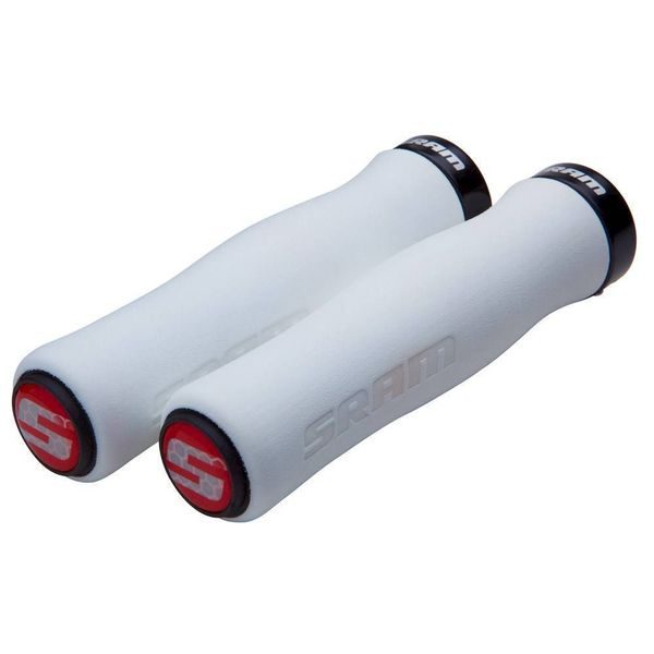 LOCKING GRIPS FOAM CONT 129 WHT/BLK