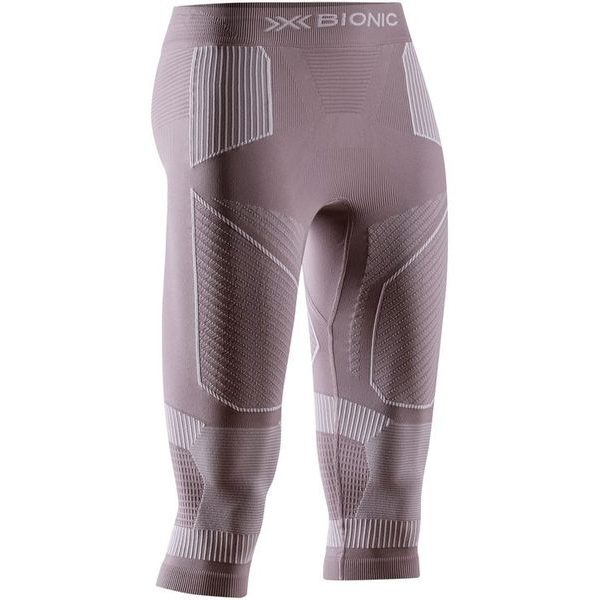 X-BIONIC® ENERGY ACCUMULATOR LIGHT PANTS 3/4 WMN Dusty Lavender/Arctic White