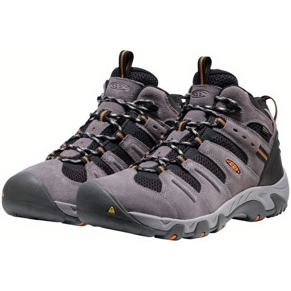 HEADOUT MID WP MEN, magnet/orange pepper