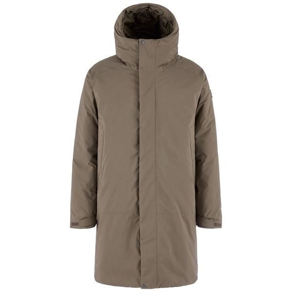 Övik GTX Padded Parka M Suede Brown