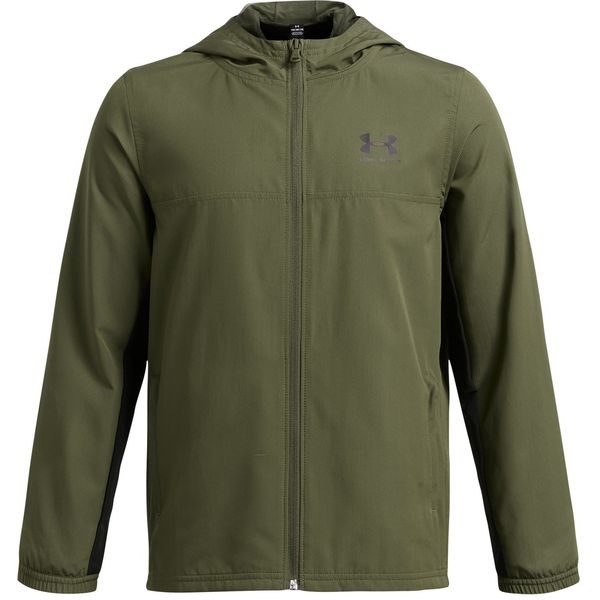 UA B Rival Wvn Jacket green