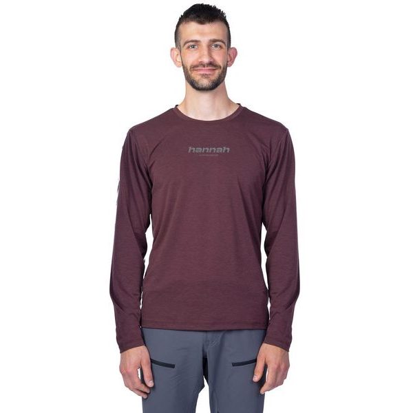 BINE L/S red mahogany (stripe)