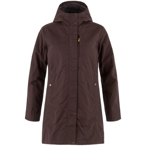Kiruna Padded Parka W Black Oak