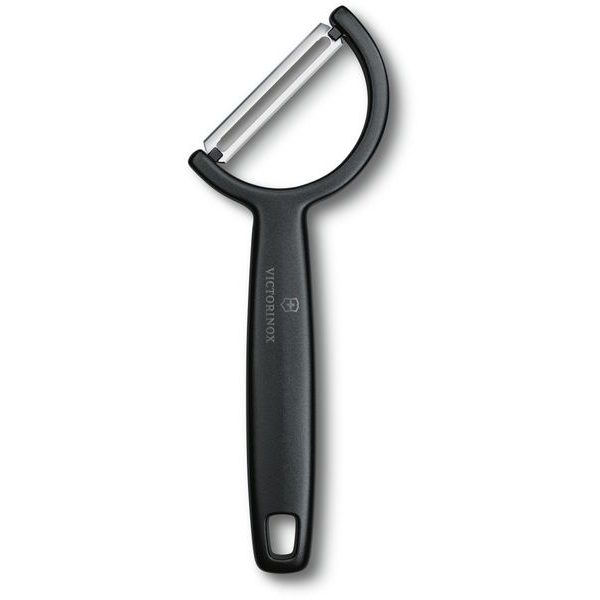 Rho scraper with straight blade black