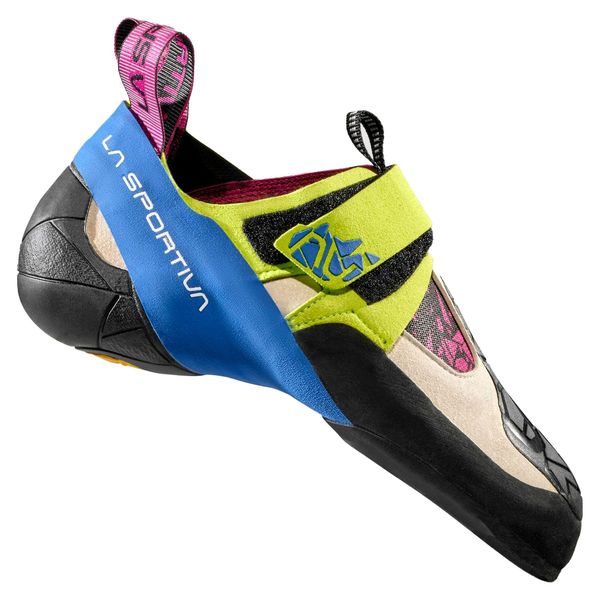 Skwama Woman, Apple Green/Cobalt Blue