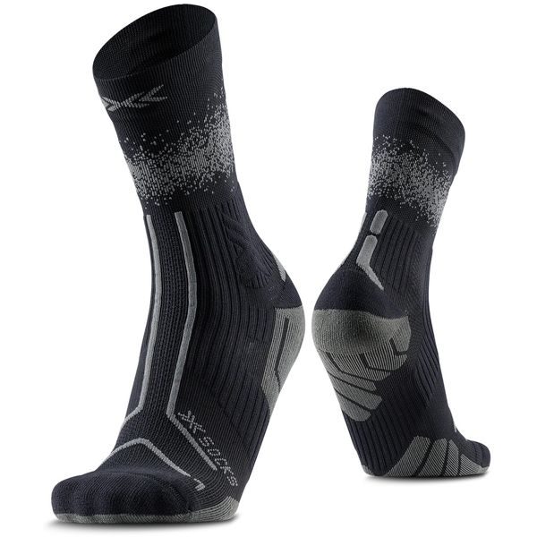 X-SOCKS® TRAILRUN TERRASKIN PERFORM CREW X Black/Rhino Grey